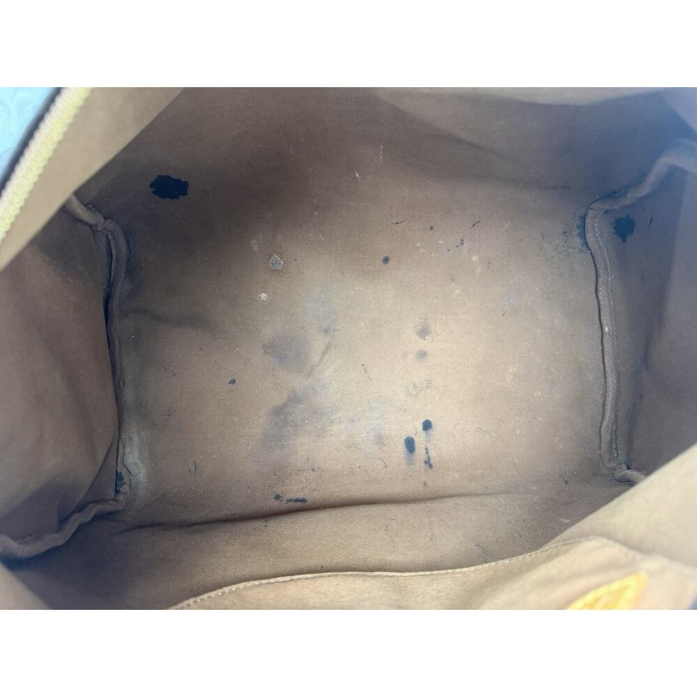 Louis Vuitton Monogram Speedy 35 Bag in Brown Coated Canvas 2006 S - Picture 14 of 16